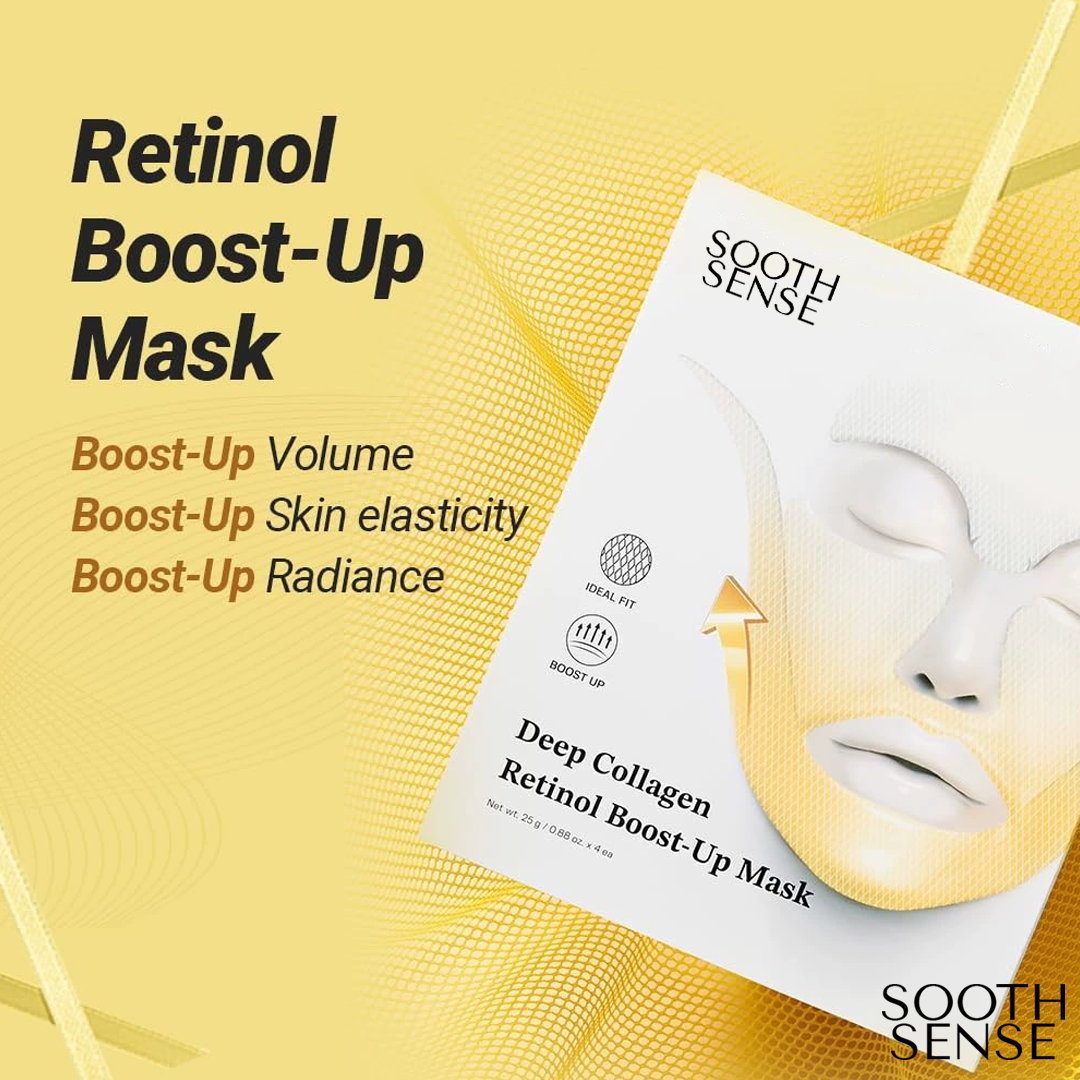 SoothSense™ Collagen & Retinol Facelift Mask